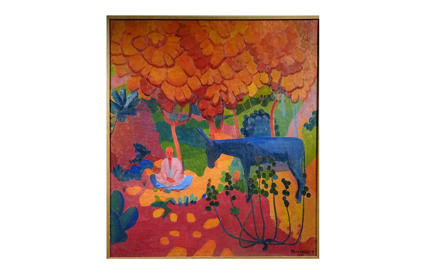 1931 Oural Tansibaiev Automne pourpre
