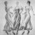 1954 Esquisse pour le plafond du théâtre de Tcheliabinsk