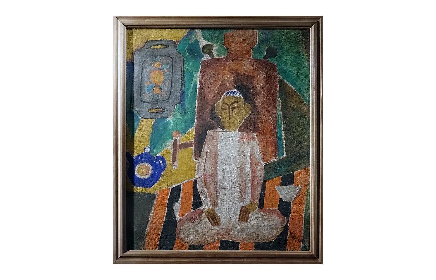 1928 Victor Oufimtsev Dans la yourte