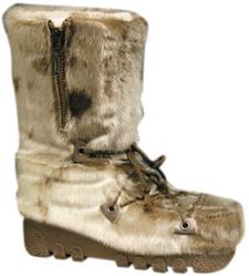 bottes taille 38 antidérapentes, chaudes, à fermeture_éclair, fourrées ours blanc