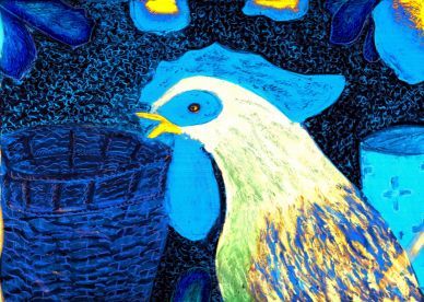 La Grande Poulseuse Bleue